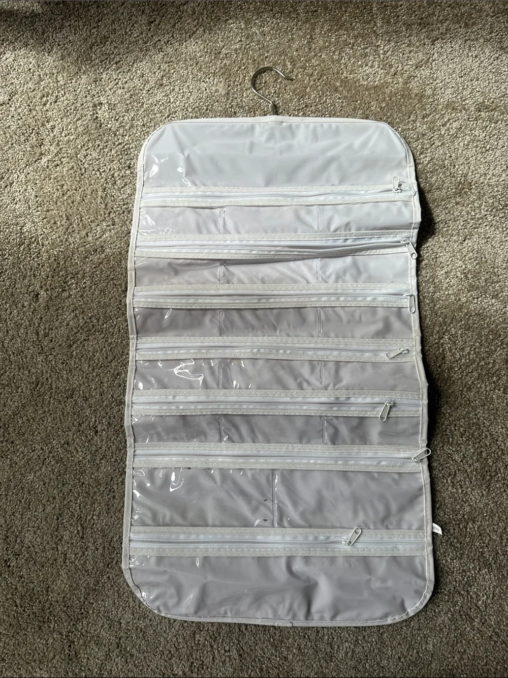 Blank Brand White Hanging Jewelry & Accessory Organizer